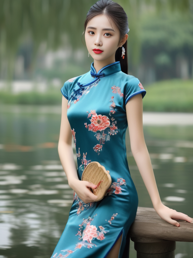 17756-3252949508-_lora_旗袍-000008_0.6_,qipao.china dress,1girl,solo,, 8k,Highly detailed,Digital photography,High definition,.png